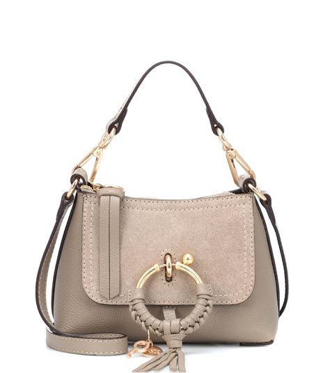 see by chloe joan motty grey|See By Chloé Joan Lady Like Bag .